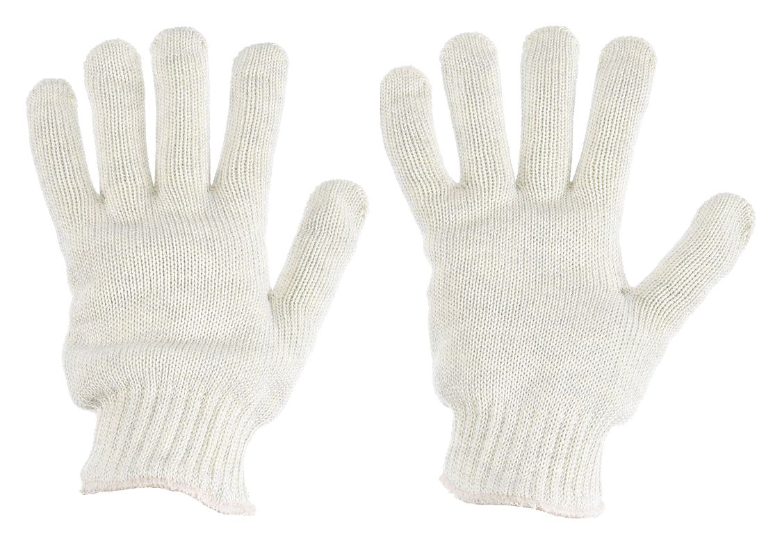 Heat Resistant Gloves, White, Nomex III, PR