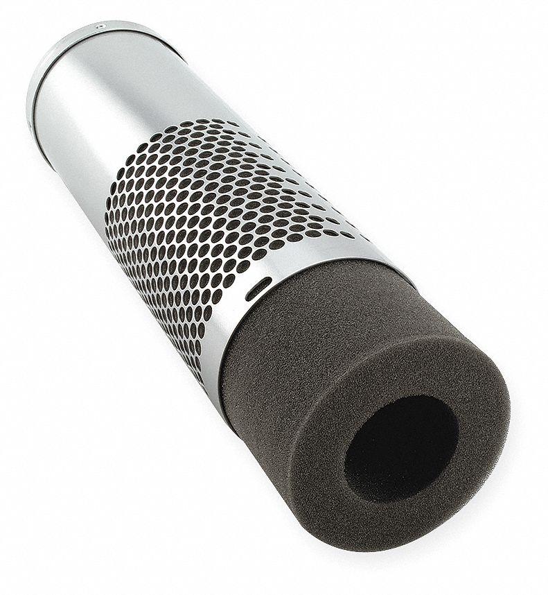 FOAM EXHAUST SILENCER