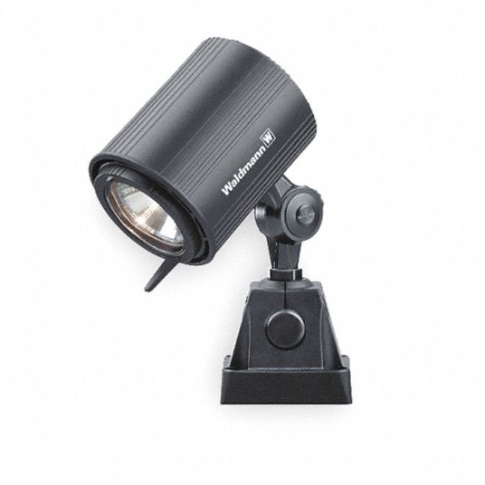 Pivoting Head Task Light, Halogen, 1500 Lumens, Lamp Included Yes ...