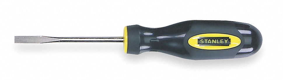 Stanley Steel Screwdriver With 3 Shank And 3 16 Cabinet Tip