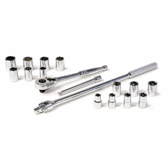 Socket Set 1/2dr - Grainger