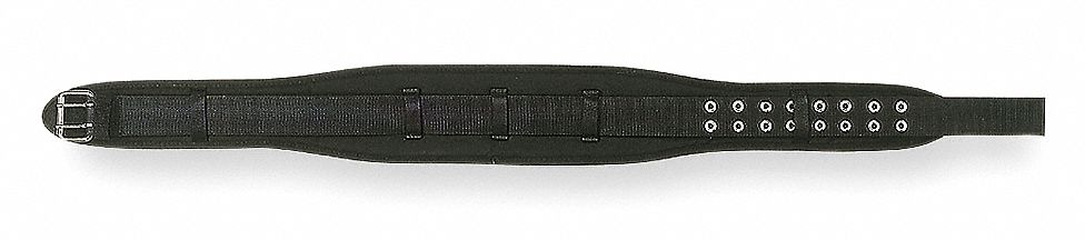 PADDED WORK BELT,BLACK,29 TO 46 IN.