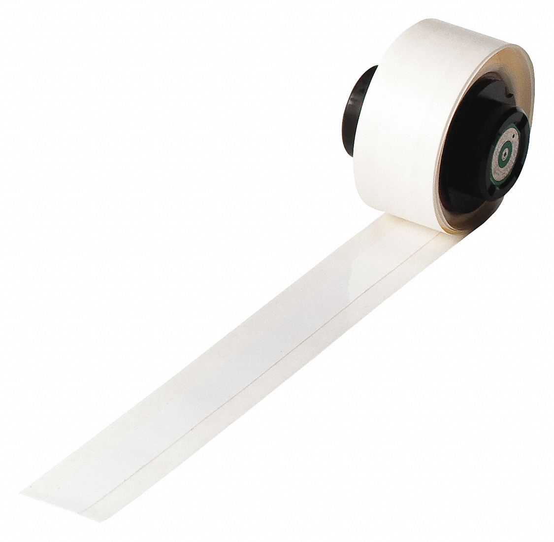 ContinuousLabelStock, White, Gloss, 3/8inW