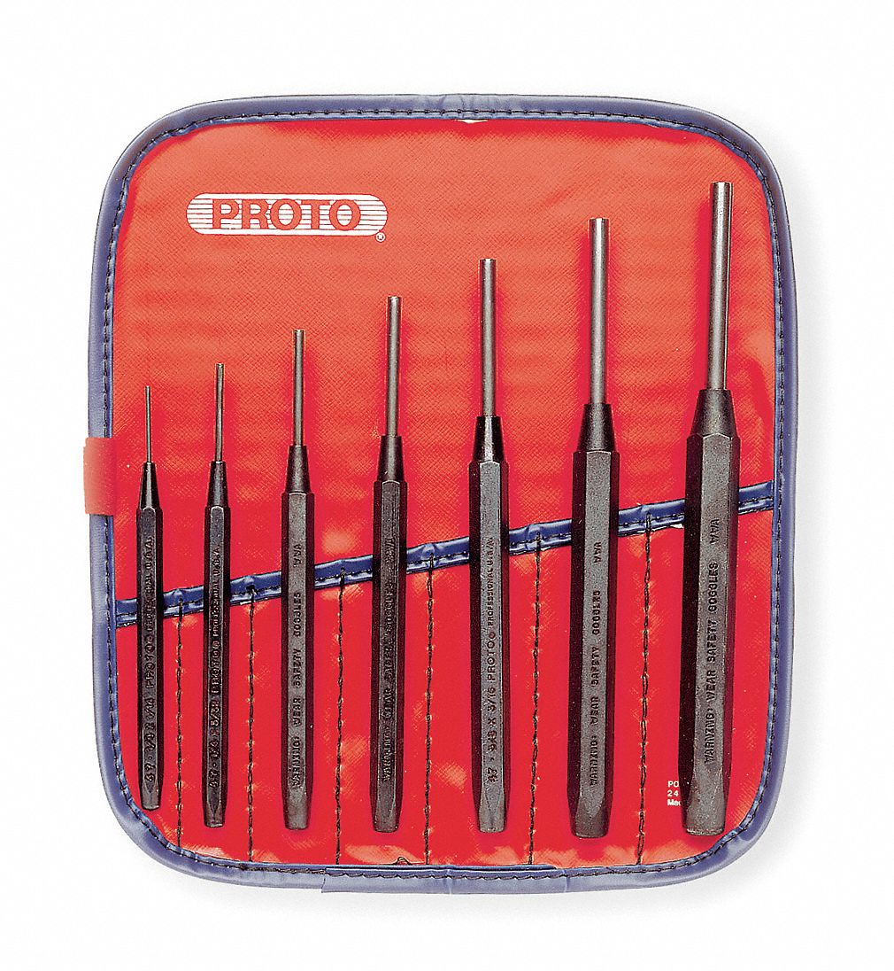 PROTO J2 Punch and Chisel Set,12 Pieces