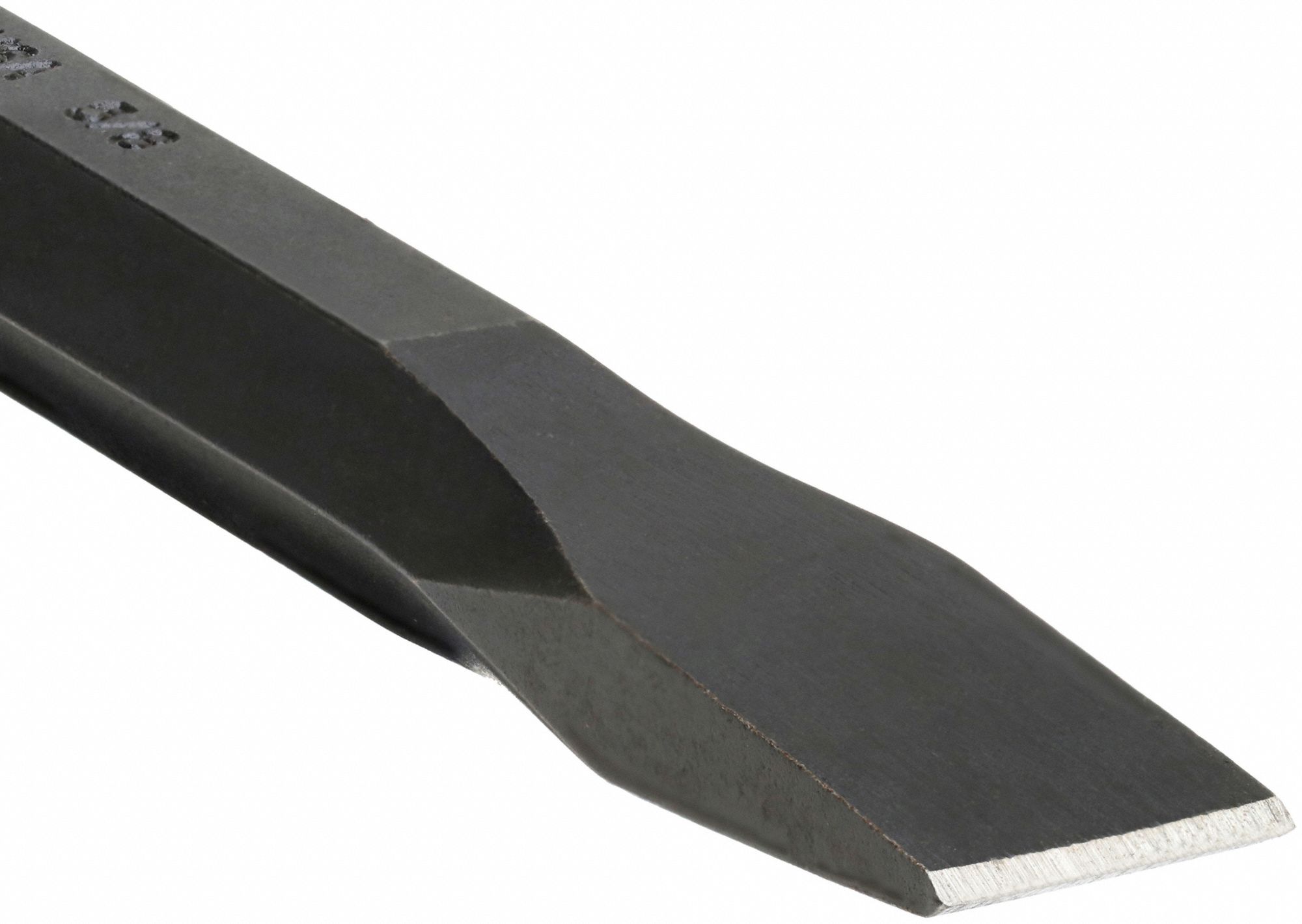 PROTO Cold Chisel Steel, 1/2 in Blade Wd, 6 in Overall Lg, Plain Grip