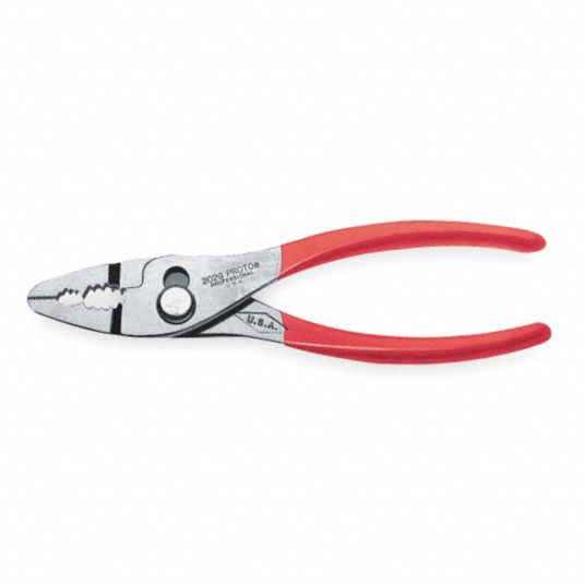 2 7/8 in Max Jaw Opening, 10 7/8 in Overall Lg, Bent Long Nose Plier -  1UKK7