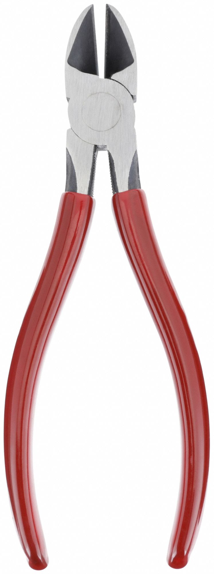 DIAGONAL CUTTING PLIER, STANDARD, STRAIGHT, OVAL, ⅞ IN JAW L, ¾ IN JAW W, 6⅛ IN OVERALL L