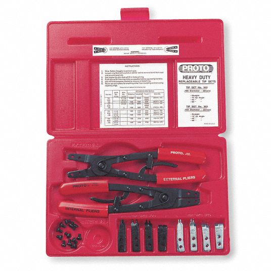 Proto Convertible Retaining Ring Pliers Set