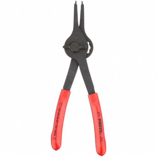 Retaining Ring Plier Set: Internal/External, For 3/8 in to 3 in Bore Dia,  0°_45°_90° Tip Angle