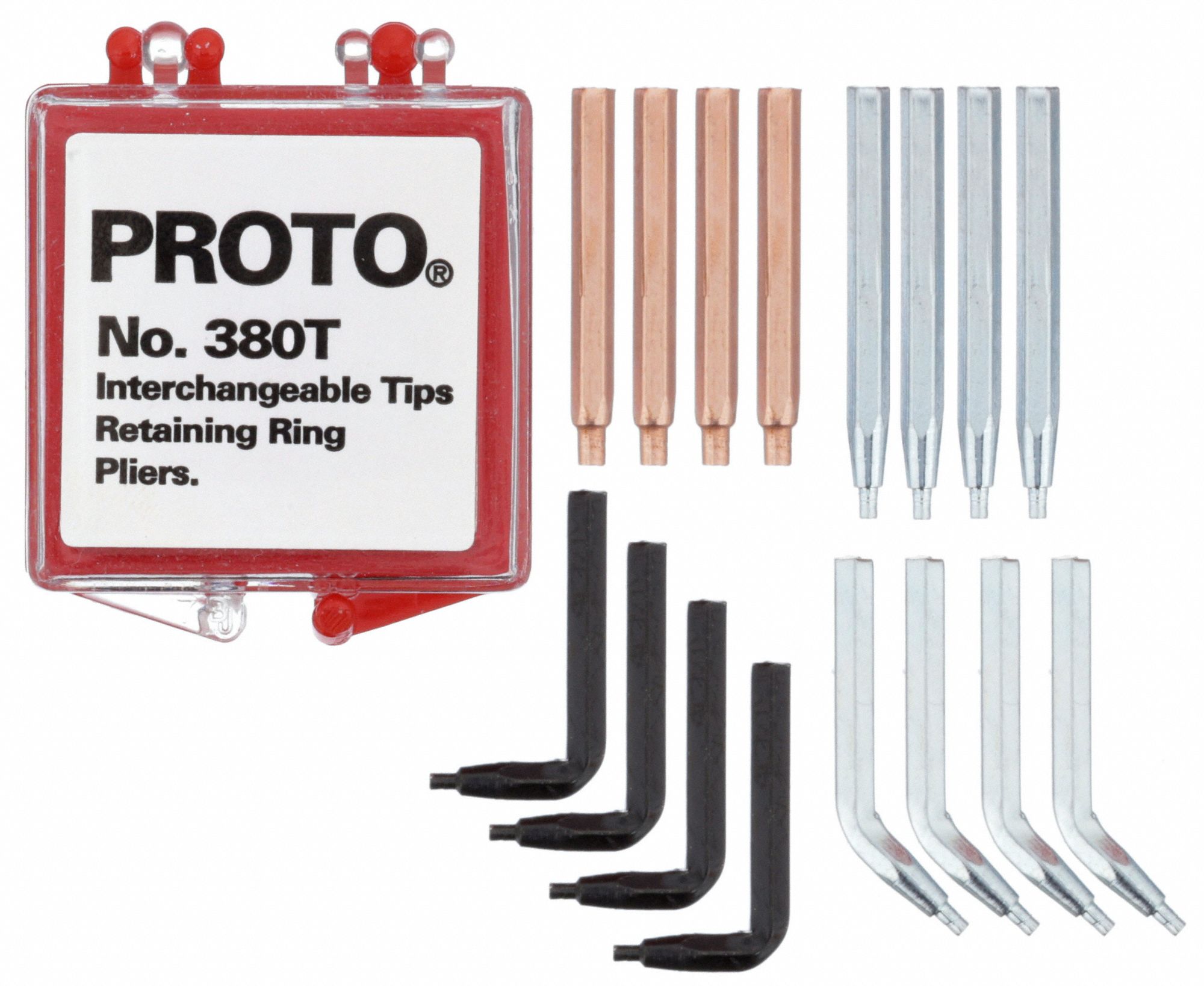 RETAINING RING PLIER TIPS, COMPATIBLE WITH PROTO