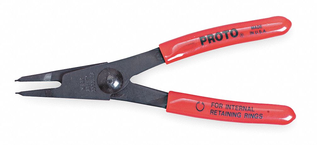 RETAINING RING PLIER,INTERNAL,0.038IN D