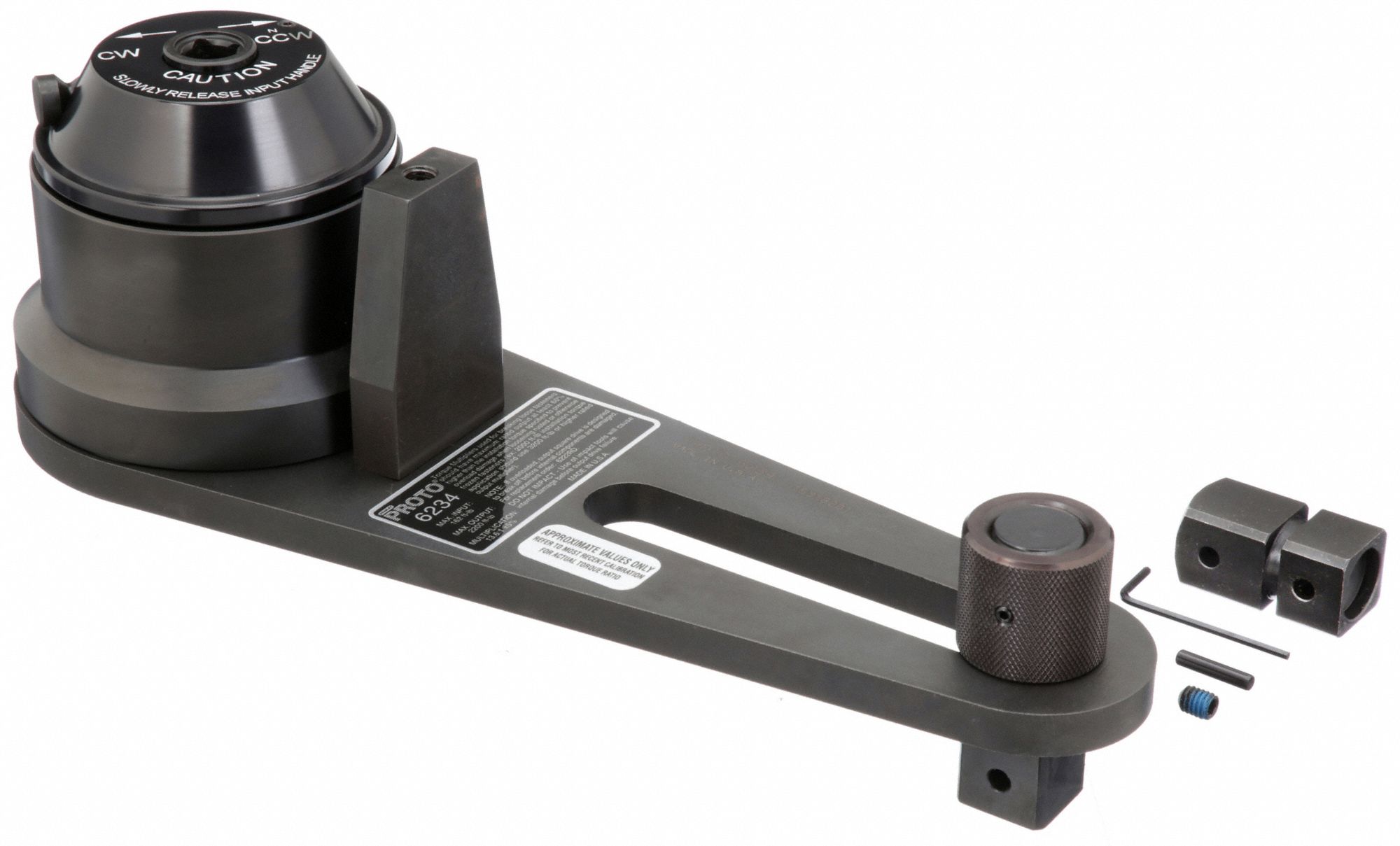 PROTO Torque Multiplier, Max. Rated Input 162 ftlb, Max. Rated Output