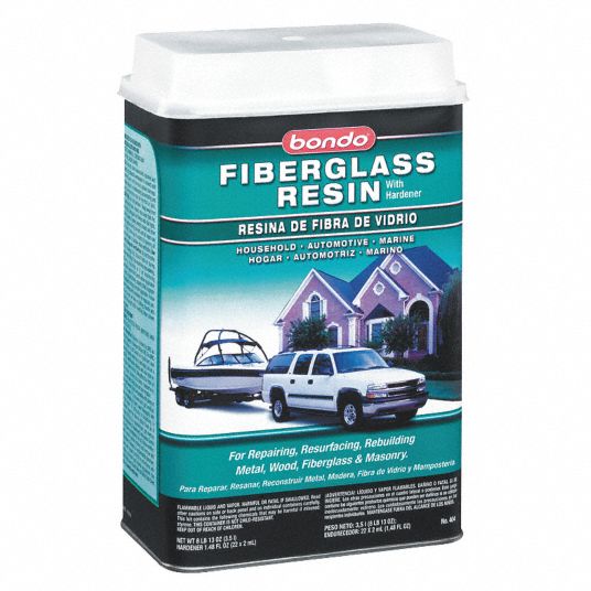 BONDO, Liquid, 1 gal Size, Fiberglass Resin zz_3RAR5404 Grainger