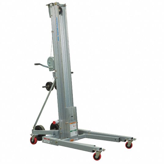 GENIE HeavyDuty Manual Material Lift for Contractors, 650 lb Load