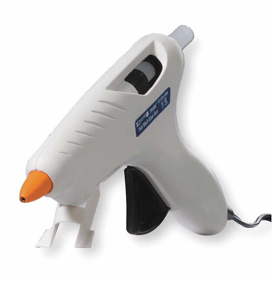 GLUE GUN, TR400, CORDED, ALL PURPOSE, 0.92 LB/HR, FINGER TRIGGER ACTUATOR, 120V