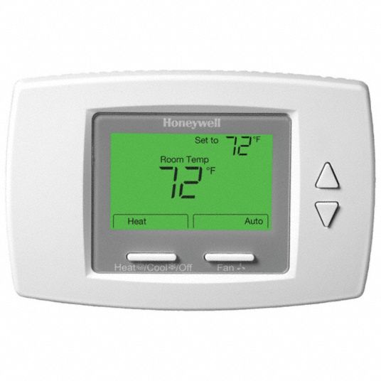 HONEYWELL Fan Coil Thermostat, Line Voltage, Thermostat Control Range