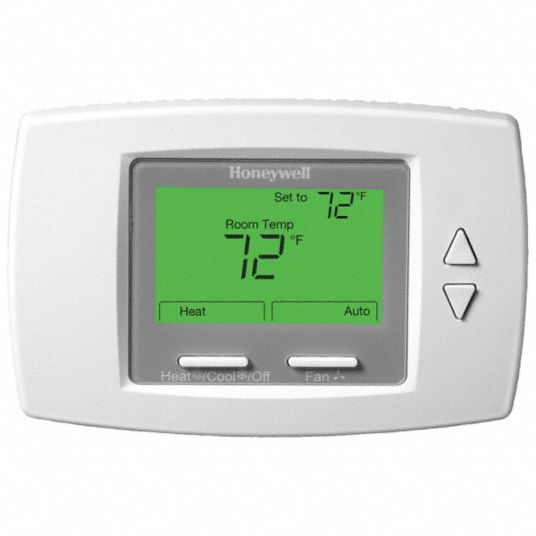 HONEYWELL Fan Coil Thermostat, Line Voltage, Thermostat Control Range ...