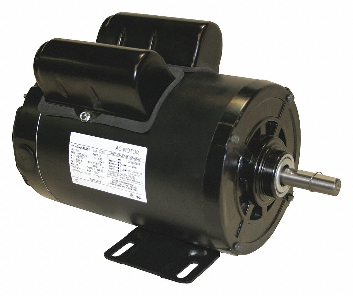 CENTURY PD6104AV3 Frm Dty Mtr,CapStrt,TEAO,1hp,1725 rpm | eBay