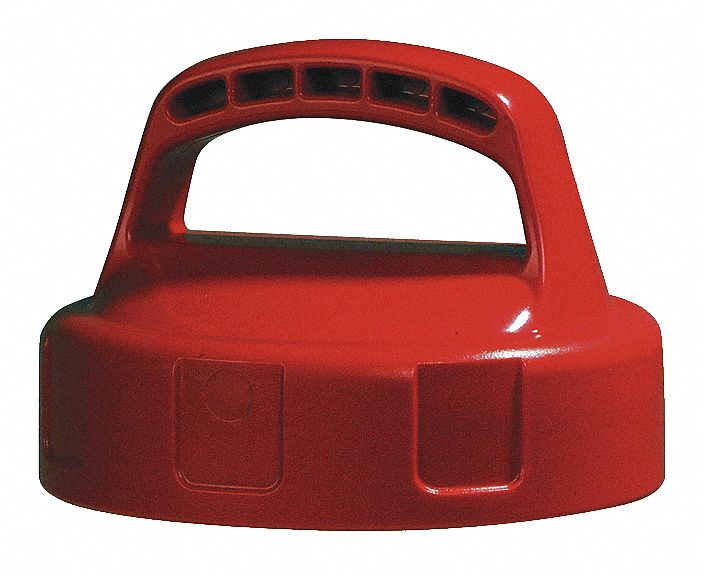 STORAGE LID,HDPE,RED