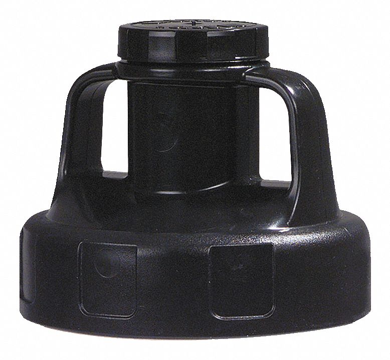 Oil Safe Stumpy Pour Spout Lid, Yellow, 100509 - Keller-Heartt