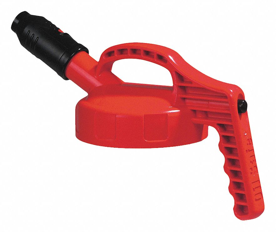 STUMPY SPOUT LID,W/1 IN OUTLET,HDPE