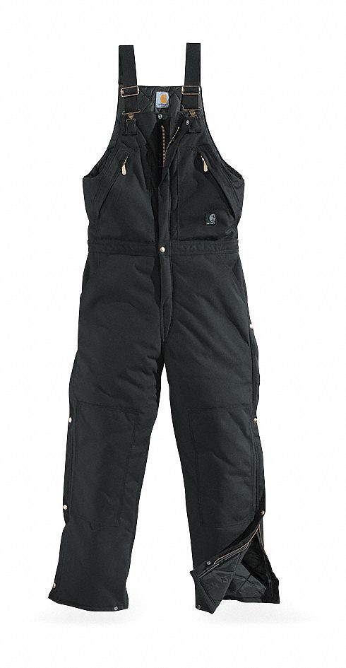 carhartt arctic bibs black