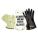 ELECTRICAL GLOVE KIT, 1000V AC/1500V DC, 11 IN LENGTH, BLACK, GK011B, CLASS 0