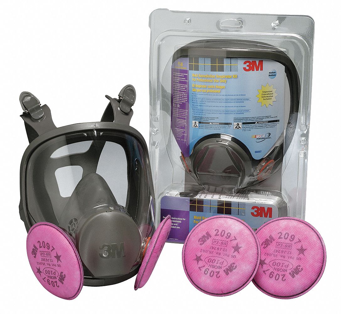 3RNY6 - 3M(TM) 6000 Mold Respirator Kit L