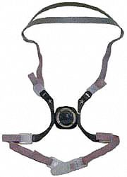 HEAD HARNESS ASSEMBLY, POLYESTER FILM, CRADLE, FOR 6000 SERIES HALF-FACEPIECE