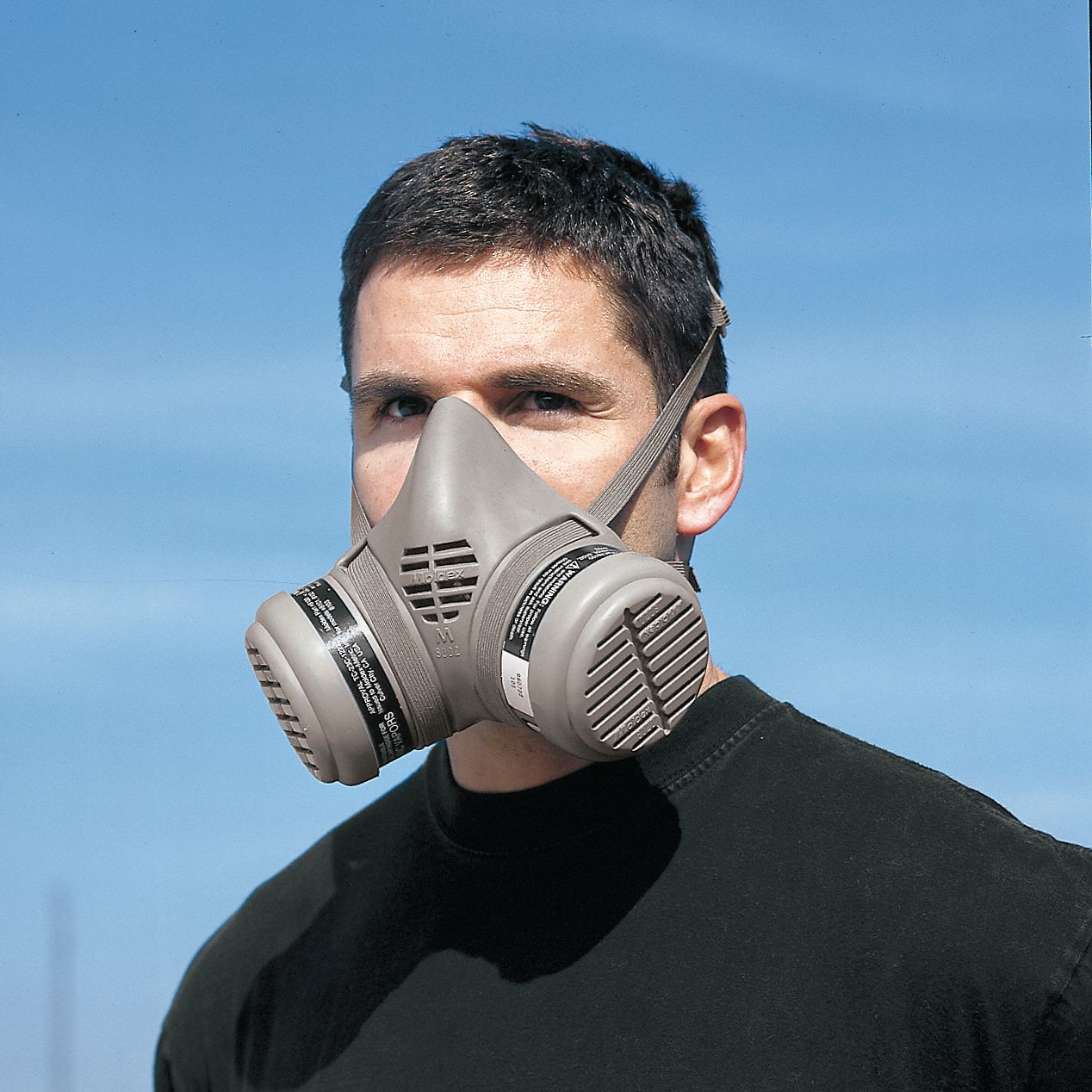 Moldex Half Mask Respirator Kit 8000 4 Cartridges Included Thermoplastic Elastomer S Mask 3308