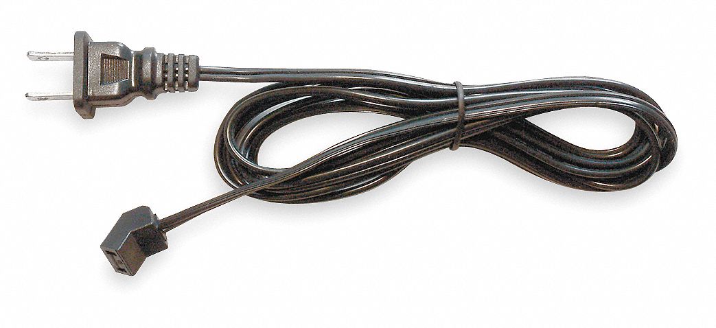 DAYTON Juego de Cables con Enchufe , Material Plástico Moldeado , Longitud  72 , Voltaje 115VCA - Accesorios para Ventiladores Axiales - 3RP14
