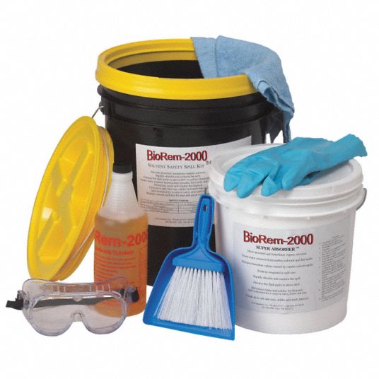 BIOREM-2000 Solvent Spill Kit - 3RPC8|8009-005 - Grainger