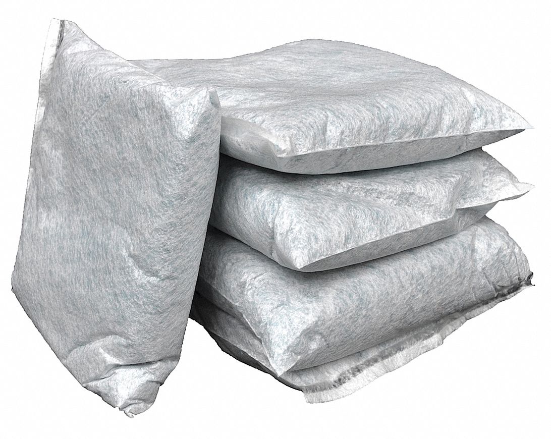 Absorbent Pillow, Universal, 10" L, PK20
