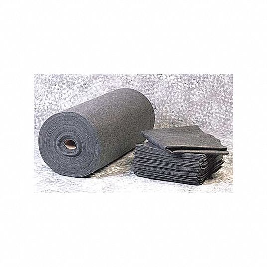 OILDRI Absorbent Pad, Universal, Gray 3RPP8L90694 Grainger