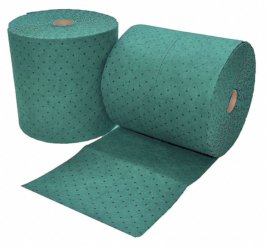 Absorb Roll, Universal, Green, 150 ft.L, PK2