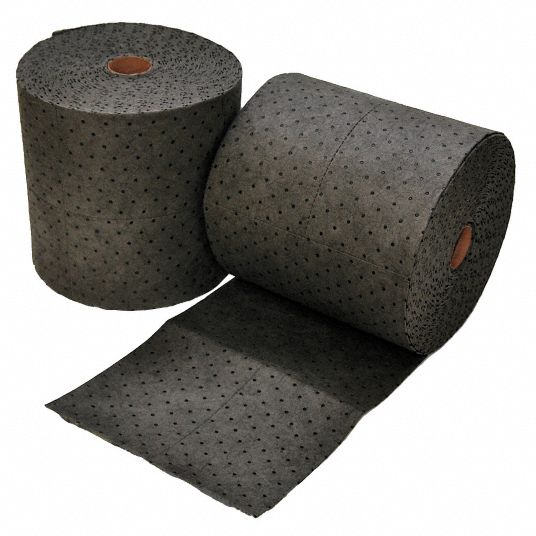 SPILFYTER, Polypropylene, Perforated, Sorbent Roll - 3RRC2|DB-91BX ...