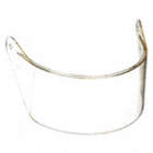 FACESHIELD VISOR, CLEAR, POLYARYLATE, 11X4X1/8 IN, FOR FX/LT/RESCUE HELMETS, DIELECTRIC