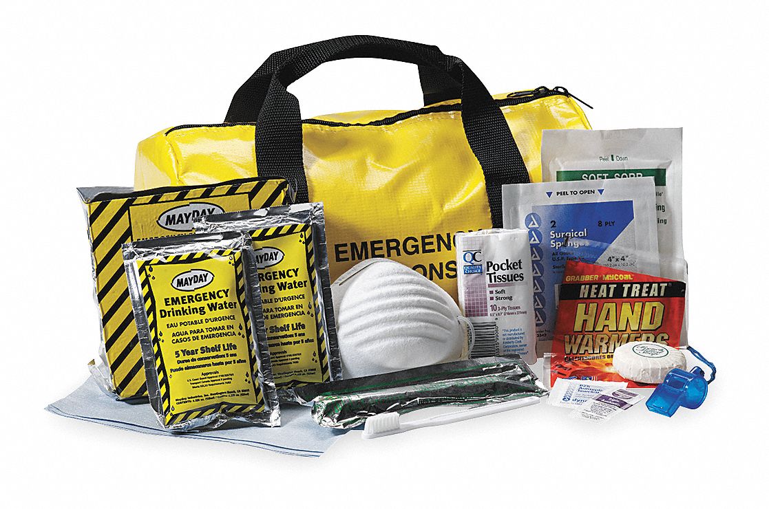 First Aid Kit,  Number of Components 1,  Yellow