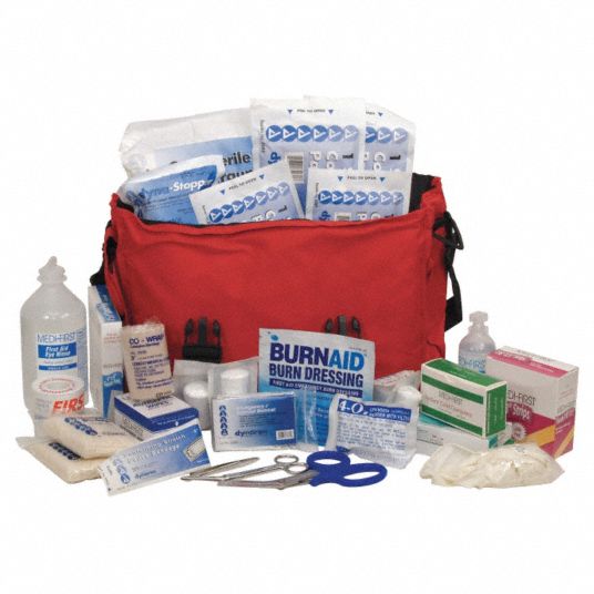 MEDI-FIRST Emergency Medical Kit, 50 People Served, Number of ...