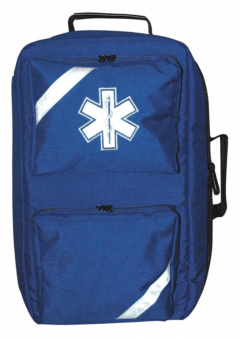 Backpack: Backpack, Royal Blue, 1000D Cordura, Zipper, 20 in Ht, 11 in Wd