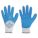 COATED GLOVES, M (8), ROUGH, LATEX, ¾ DIPPED, ANSI ABRASION LEVEL 4, FULL FINGER