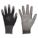 COATED GLOVES,PUR,NYLON,XL,BLACK/GREY,PR