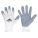 COATED GLOVES,NITRILE/NYLON,XL,GREY,PR