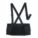 BACK SUPPORT,BLACK,ELASTIC,M
