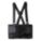 BACK SUPPORT,BLACK,ELASTIC,L