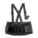 BACK SUPPORT,BLACK,POLYESTER,XL