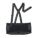 BACK SUPPORT,BLACK,POLYESTER,L