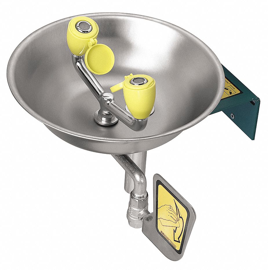 SPEAKMAN Eyewash Station, Wall Mount, SS, 161/4 W 3RVR6SE582