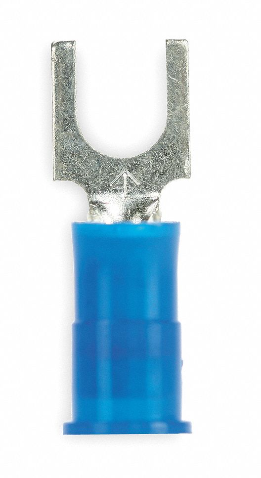 3M Fork Terminal, Block Terminal Type, Crimp Connection Type, Nylon
