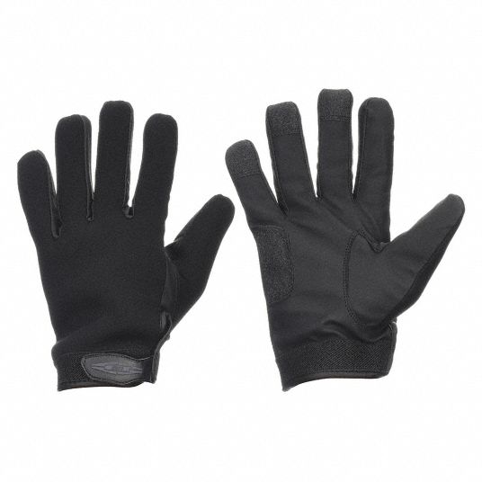 ENFORCER, Neoprene, Synthetic Leather, Law Enforcement Glove - 3RXK6 ...